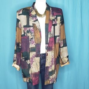 Vintage Kensigton Square Oversized Blazer
